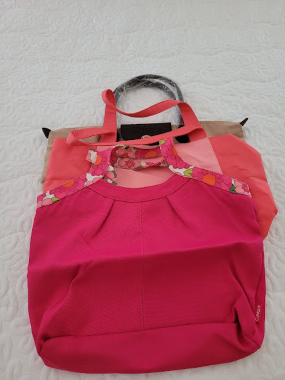 3 Vintage Totes Unused